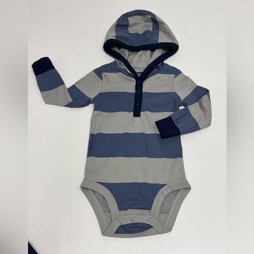 Carter's Baby Boy 4 Piece Hoodie Set Blue Vehicles